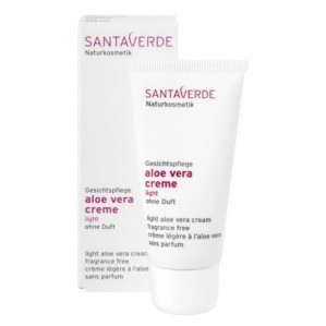 SANTA VERDE Aloe Vera light cream fragrance free 30ml - Click Image to Close